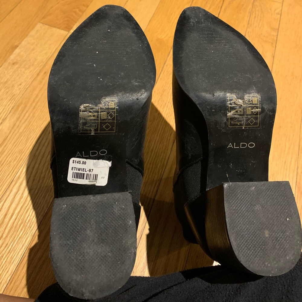 Aldo Black leather boots - Picture 7 of 7